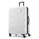 AMERICAN TOURISTER NXT HARDSIDE LARGE CHECKED SPINNER SUITCASE - WHITE - Brand New
