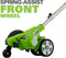 Greenworks 12 Amp Electric Corded Edger 27032 - Green - Scratch & Dent