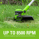 Greenworks 24V 12" Cordless String Trimmer/Edger (Gen 2), 2.0Ah USB - GREEN Like New