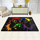 Gaming Area Rug Game Controller Gamepad Large Carpet Modern 3DPrinted Area Rugs - Brand New
