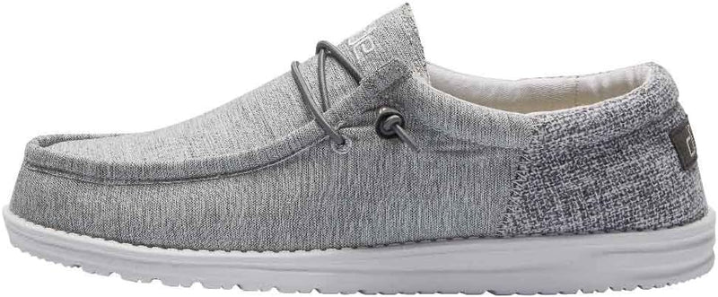 110413227 Hey Dude Men's Wally Funk Comfortable & Light-Weight Magnetite 7 - Like New