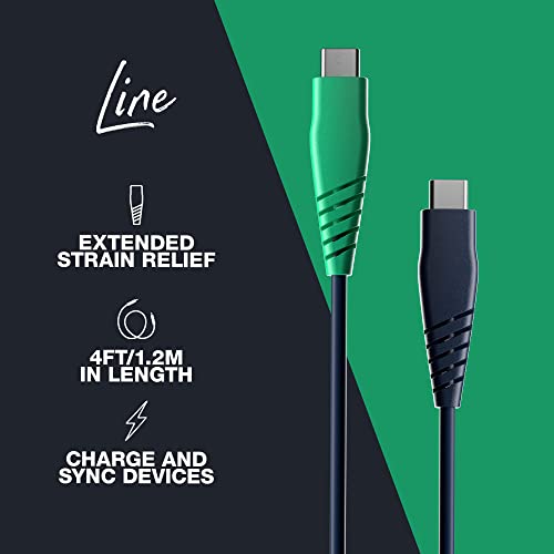 Skullcandy Line USB C Charger Cable, 60W USB C to USB C with Fast Charging, 4ft - Like New