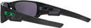 OAKLEY Men's Oo9239 Crankshaft Rectangular Sunglasses - Jade Iridium / Black Ink Like New