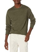 AMAZON ESSENTIALS MEN'S FLEECE CREW NECK SWEATSHIRT XX-LARGE OLIVE HEATHER - Like New