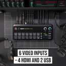 RODE RØDECASTER VIDEO SWITCHER AUDIO INTERFACE MULTI-CAMERA VIDEO INPUTS BLACK - Like New