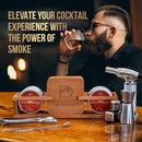 The Ultimate Whiskey Smoker Kit with Torch, Whiskey Stones & Display Stand - Like New