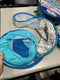 SWIMWAYS BABY SPRING FLOAT SUN CANOPY LOPSTER - BLUE - Like New