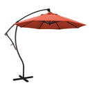 California Umbrella 9' Round Aluminum Cantilever Umbrella, BA908117-F27 - Sunset - Like New