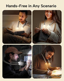 Enclize LED Neck Reading Light, 3 Colors, 9 Levels, Lightweight, SE-ES04 - Gray - Like New