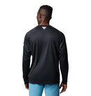 COLUMBIA MENS PFG TERMINAL TACKLE LONG SLEEVE SHIRT 2XT BLACK/GULF STREAM LOGO - Brand New