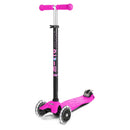 MICRO KICKBOARD MAXI KICK SCOOTER WITH LED LIGHTS - PINK - Like New