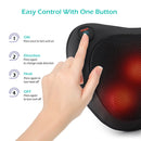 BELMINT SHIATSU PILLOW MASSAGER WITH HEAT, INFRARED HEATING 4 DEEP-KNEADING - Like New