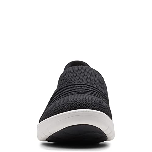 CLARKS ADELLA STEP 261640654 ČERNÁ SIZE WOMEN 6 (AU/UK W3.5) BLACK KNIT - Like New