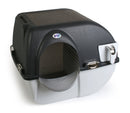 OMEGA PAW EL-RA15-1 ELITE ROLL ‘N CLEAN LITTER BOX REGULAR SIZE BLACK/GRAY - Like New