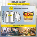 VEVOR Alcohol Still 13.2Gal/50L Alcohol Distiller Stainless Steel Distillery Kit - Like New