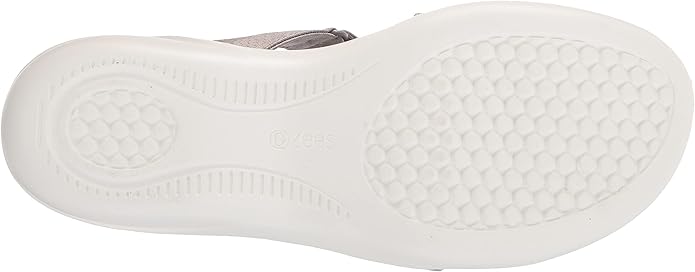 BZEES WOMENS CARRY ON SLIDE SANDAL - SIZE: WOMEN 8.5 - SILVER SMOKE CAMO - Brand New