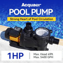 Acquaer 1 HP Pool Pump - Brand New