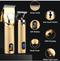 Saoilli Professional Hair Trimmer for Men Stainless Steel GOLD LM-2033 Like New