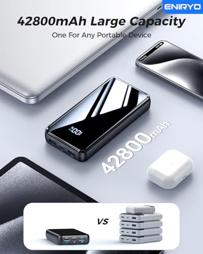 その他 Yuri on ice portable charger Brand new ENIRYO PORTABLE CHARGER 42800MAH POWER BANK BUILT-IN CABLE JM4-PRO