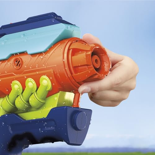 NERF SUPER SOAKER POWER DRENCH XL WATER BLASTER HIGH PERFORMANCE BLASTING - BLUE - Like New