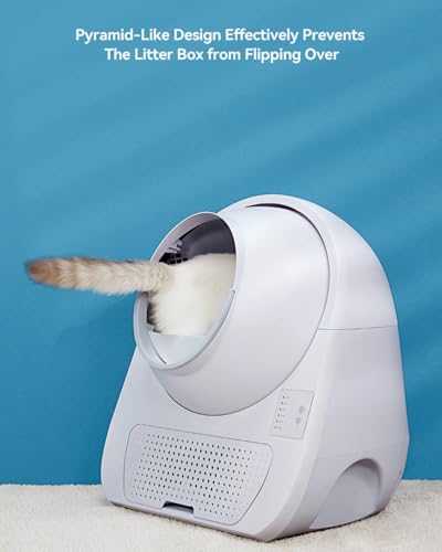 CATLINK SELF-CLEANING LITTER BOX MULTIPLE CATS LARGE CAPACITY CL-03 - WHITE - Like New