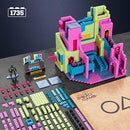MEGA MAESTRO SQUID GAME ACTION FIGURE "THE STAIRCASE" 1707 PIECES MULTICOLOR - Brand New