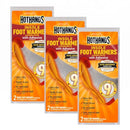 Lot of 3 HotHands Insole Foot Warmers Adhesive Long Lasting Odorless 68879 - Brand New