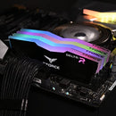 TEAMGROUP Delta RGB DDR4 16GB (2x8GB) 3600MHz (TF3D416G3600HC18JDC01) - BLACK - Brand New
