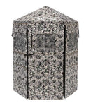 Hawk Down & Out Scout Hunting Durable Camo Concealing Ground Panel Blind - Like New