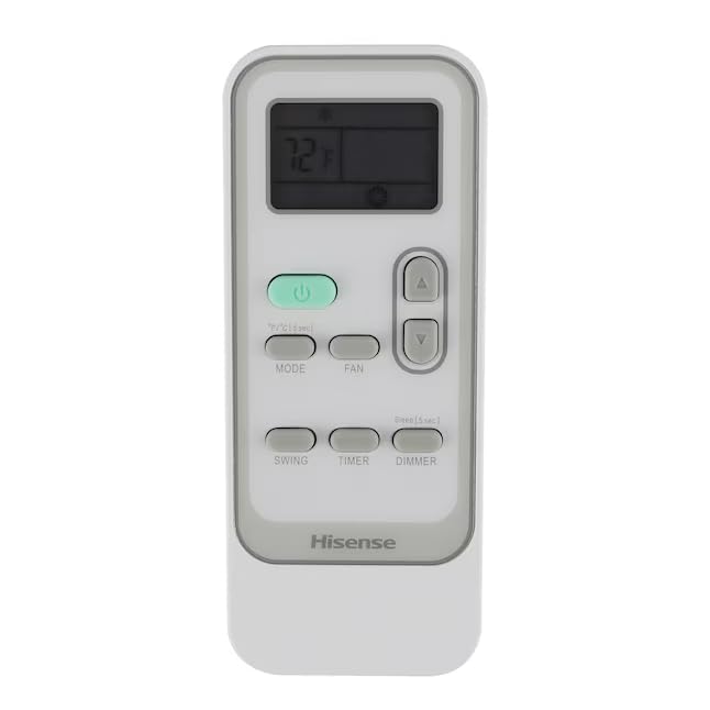 HISENSE 12000-BTU DOE 115-VOLT WHITE VENTED WI-FI ENABLED - Scratch & Dent