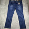 BLU ROCK JEANS MENS DENIM FLEX 4 WAY STRETCH STRAIGHT SLIM FIT, SIZE 42X31- BLUE - Brand New