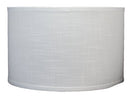 Urbanest Linen Drum Lamp Shade 16" by 16" by 10" Off-White Spider-fitter - Brand New
