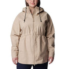COLUMBIA WOMENS SAGE LAKE LONG LINED JACKET - SIZE: WOMEN XL - ANCIENT FOSSIL - Brand New