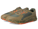 3028371 UNDER ARMOUR MEN'S BANDIT TRAIL 3 SNEAKER - SIZE 12.5 RED/GREEN - Like New