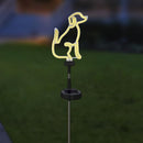 TOUCH OF ECO SOLAR LED NEON DOG STAKE LIGHT - WARM WHITE - Like New