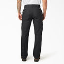 DICKIES MEN'S REGULAR STRAIGHT STRETCH TWILL CARGO PANT MEN 42X30 BLACK 595BLK - Like New