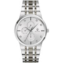 BULOVA MEN'S MULTI-FUNCTION 3-HAND QUARTZ WATCH - 98D185 - Brand New