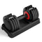 BUXANO Adjustable Dumbbell 55LB Single Weight - BC05 - BLACK - Like New