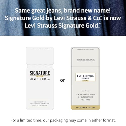 943540096 Levi Strauss Signature Gold Women's Modern Jeans, 28, Blue - Brand New