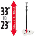 FRANKLIN SPORTS MLB ANTI-TIP ADJUSTABLE KIDS BATTING TEE white - Like New