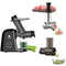 Movsou 3-IN-1 Multi-Use Cold Press Juicer Meat Grinder - BLACK - Like New