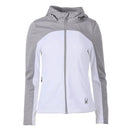 SPYDER WOMEN'S ALYCE SOFTSHELL JACKET WITH HOOD, WHITE, MEDIUM - Like New