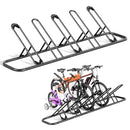MR IRONSTONE FLOOR BIKE RACK FOR GARAGE INDOOR/OUTDOOR STORAGE STAND - BLACK - Like New