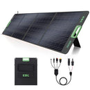 EBL 200W PORTABLE SOLAR PANEL FOLDABLE IP65 WATERPROOF ESP-200-GREEN - GREEN - Like New