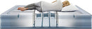 Beautyrest Lumbar Lux Bed Mattress w/ Built-in Pump Air Tri-Zone 18" Queen - Brand New
