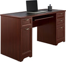 Realspace Magellan 59"W Manager's Desk 281901 Classic Cherry Like New