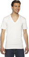 2456W American Apparel Unisex Fine Jersey Short-Sleeve V-Neck New