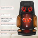 BELHOPE SHIATSU NECK BACK MASSAGER PAIN RELIEF DEEP TISSUE SJD-01 - BLACK - Brand New