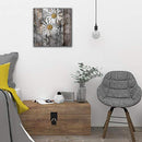 Lureu Rustic Farmhouse Daisy Flowers 20"x20" Canvas Wall Art Prints - Brand New