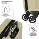 SwissGear 8018 Hardside Expandable Luggage Spinner Wheels 24-Inch CHECKED MEDIUM - Like New